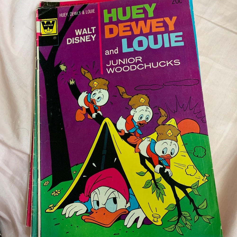 Bundle of 10 Vintage Whitman Disney Comic Books in GUC Heckle & Jeckle Porky Pig
